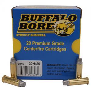 38 Special +P Buffalo Bore 158 HC Keith 20H/20