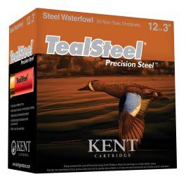 Kent Cartridge TealSteel 12 Gauge Ammunition 250 Rounds 3" Shell #5 Precision Steel Shot 1-1/4oz 1350fps 