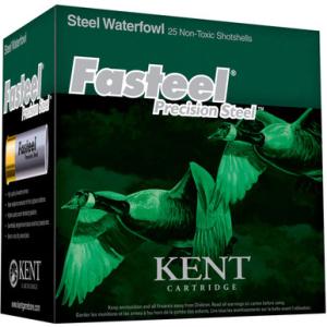 Kent Fasteel 20 Gauge Ammunition 3" Shell #2 Precision Steel Shot 1 Oz 1250 fps 250 Rounds