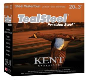 Kent Cartridge TealSteel 12 Gauge Ammunition 250 Rounds 3" Shell #6 Precision Steel Shot 1oz 1250fps 
