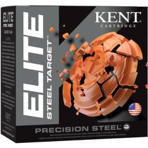 Kent Elite Steel Target 20 Gauge Ammunition 2-3/4" Shell #7 Precision Steel Shot 7/8oz 1215 fps 250 Rounds 656308005171