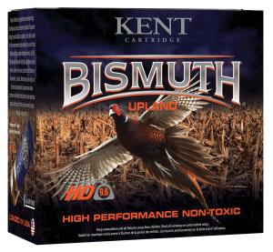 Kent Cartridge B12U365 Bismuth Upland 12 Gauge 2.75" 1 1/4 oz 5 Shot 25 Bx/ 10 Cs