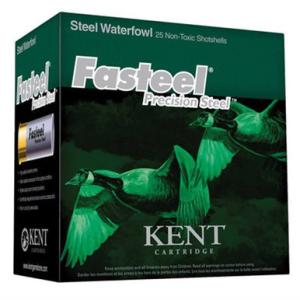 Kent Cartridge Ammo Fasteel 12 Gauge 2.75" #2 Steel 1.0625 Oz Shotshells 25 Rounds
