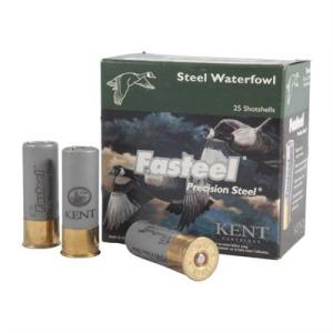 Kent Cartridge Fasteel Waterfowl Ammo 12 Gauge 3-1/2" 1-3/8 Oz #3 Steel Shot - 12 Gauge 3-1/2" 1-3/8 Oz #3 Steel Shot 25/Box