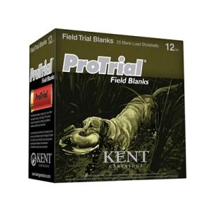 Kent Cartridge ProTrial Field Blank Ammunition 12 Gauge 2-1/2" Smokeless Blank Box of 25 K1225PTFB