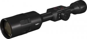 ATN ThOR 4, 384x288 Sensor, 7-28x Thermal Smart HD Rifle Scope w/WiFi, GPS, Black, TIWST4387A