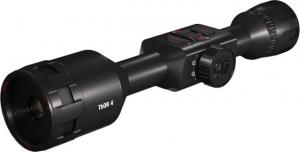 ATN ThOR 4, 640x480 Sensor, 1-10x Thermal Smart HD Rifle Scope w/WiFi, GPS, Black, TIWST4641A