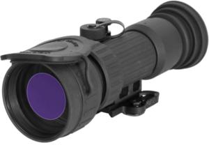 ATN PS28-3WHPT 1x Clip-on Night Vision Rifle Scope, Gen 3, White Phosphor, High-Performance, Auto-Gated/Thin-Filmed