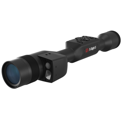 ATN X-Sight 5 LRF Ultra HD 4K+ 5-25x Smart Day/Night Rifle Scope with Rangefinder