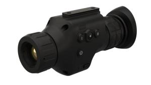ATN ODIN LT 640, 1-4x19mm Compact Thermal Viewer Sensor, Multiple Patterns & Color Options Reticle, Black, TIMNODN619X