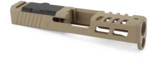 Zaffiri Precision RTS Glock 43/43X Pistol Slide FDE RMSc Cut ZPS243FDE