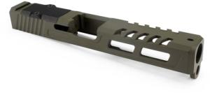 Zaffiri Precision RTS Glock 43/43X Pistol Slide RMSc Cut Olive Drab ZPS243OD