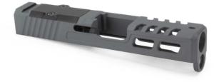 Zaffiri Precision RTS Glock 43/43X Pistol Slide RMSc Cut, Sniper Grey ZPS243SG