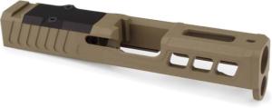 Zaffiri Precision RTS Glock 43 ZPS.3 RMSc Cut Slide, FDE ZPS343FDE