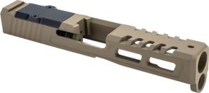 Zaffiri Precision Glock 19 Gen 5 RTS RMR Cut Slide, FDE
