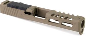 Zaffiri Precision RTS Glock 17 Gen 5 Slide RMR Cut, FDE