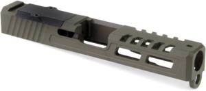 Zaffiri Precision RTS Glock 17 Gen 5 Slide RMR Cut, OD Green