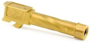 Zaffiri Precision Glock 26 Threaded Barrel, Titanium Nitride