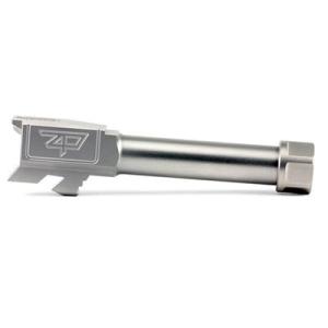 Zaffiri Precision Glock 43 / 43X Threaded Barrel, Stainless Steel ZpBarG43ThreadSS