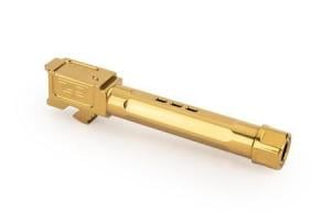 Zaffiri Precision Glock 19 Barrel – Top Ported and Threaded – Gold