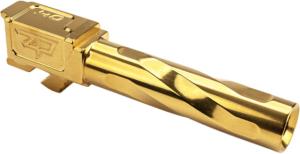 Zaffiri Precision Glock 23 Gen 3 Flush and Crown Barrel, Gold