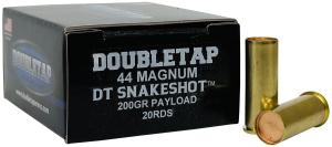 Doubletap Ammunition DT SnakeShot .44 Magnum 200 gr #9 20rds Handgun Shotshell for High Impact - 44MSS2