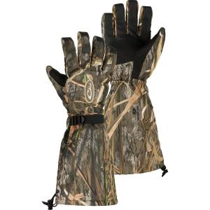 Drake Waterfowl MST Refuge HS GORE-TEX Double-Duty Decoy Gloves for Men - Mossy Oak Shadow Grass Habitat - M