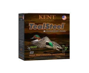 Kent Ammo 12 Gauge Teal Steel Waterfowl 3" 25 Rounds