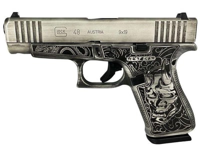 Glock 48 Battle Worn 9mm Luger 688099402747