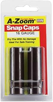 A-zoom 12212 Precision Metal Snap Caps 16 Gauge, For safety training,