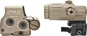 EoTech OPMOD Hybrid Sight IOP Holosight w/ 3X G33 Magnifier, Tan HHS-2 OP HHS2OP