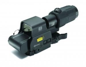 EOTech Holographic Weapon Sight w/ 1 Green Dot, G33 Magnifier and Switch to Side Mount with Quick Detach HHSGRN