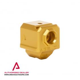 Agency Arms 417 Glock 17/19/34 Gen 3 Single Port Compensator Gold 417S-G3-GLD