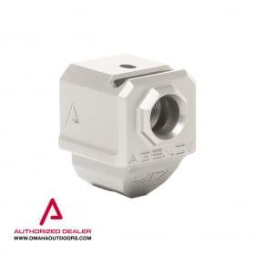 Agency Arms 417S Single Port Gray Compensator Glock 17/19/34 Gen4