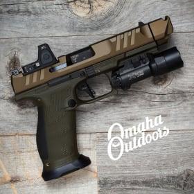 Walther PDP Pro SD Full Size Roland Special OD Green / Spartan Bronze RM06 PMM Compensator X300U-A