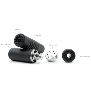 AB Suppressor F22-410-BB Raptor 3.75/9mm 10 Stack