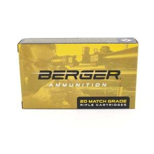 Berger Bullets Match Grade Rifle Ammunition 6.5mm Creedmoor 140gr Hybrid Target 20/ct 31011