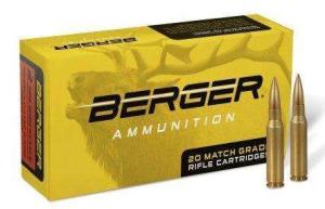 Berger Bullets Match Grade Target 338 Lapua Magnum Ammo - 338 Lapua Magnum 300gr Hybrid Otm 20/Box 679459811101