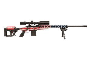 Howa M1500 Bolt Action APC American Flag Rifle RWB 6.5 Creedmoor HCRA72597USK