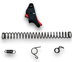 Powder River Precision Springfield Echelon Trigger Kit, Black / Red