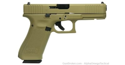 Glock 17 Gen 5 FXD W/FRONT SERRATIONS 17RD US MADE 9mm 688099401504