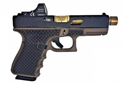 Glock 19 Gen 3 Threaded Gold Barrel 9mm GLUI1950203BBTB
