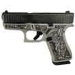 Glock 43X Gray Steel Elephant Engraved PX4350201ELEGRS