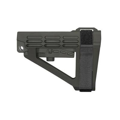 SB Tactical SBA4 Synthetic Stealth Gray 5-Position Adjustable Brace