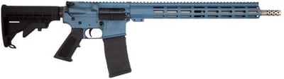 Great Lakes Firearms & Ammo GLFA AR-15 Rifle 16" Blue Titanium 223 Wylde GL15223SS BLU
