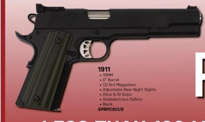 Springfield Custom 1911 Long Slide