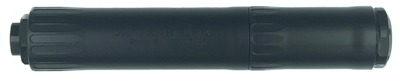 HUXWRX Rad 9 9mm 7.7" Direct Thread Pistol Silencer
