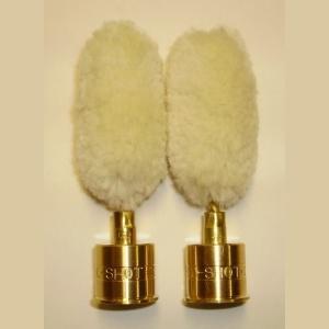 Pro-shot Brass Snap Caps With Cotton Mops 12 Gauge Two Per Package 12SC