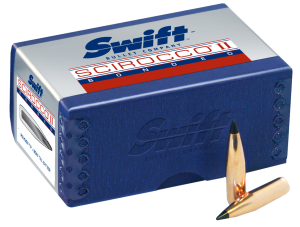 Swift Bullet Company Scirocco 150 gr Spitzer Boat Tail .308 Win Ammo, 20/box - 10048