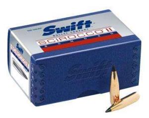 Swift Scirocco II 6mm .243 90 GR Spitzer Boat Tail Polymer Tip 100 Box 720908